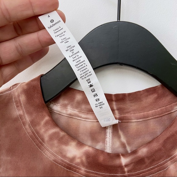 Lululemon All Yours Relaxed Tank Top Tie Dye NEW - Picture 10 of 10